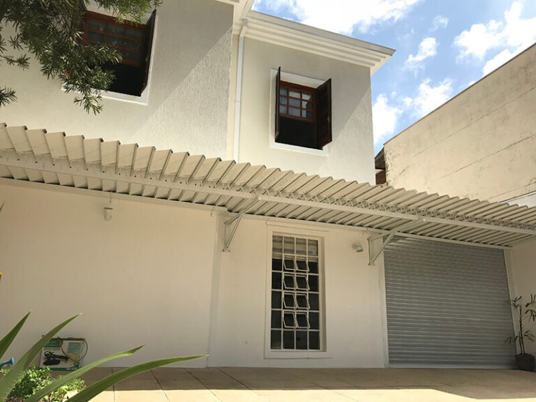 Cobertura Retrátil Alumínio Branco